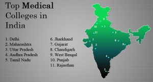Top 100 medical college in india