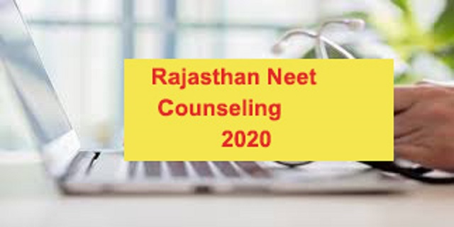 Rajasthan neet counselling 2020