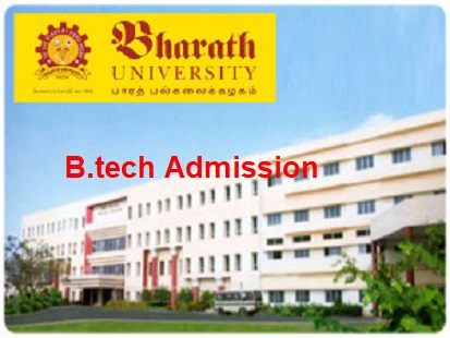 Bharath university b.tech admission
