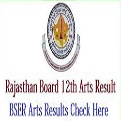 Rajasthan 12th Arts result