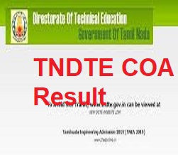 TNDTE COA Result 2020