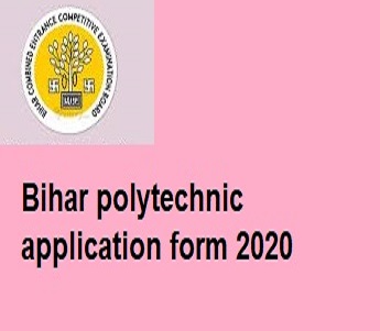 bihar polytechnic application form 2020