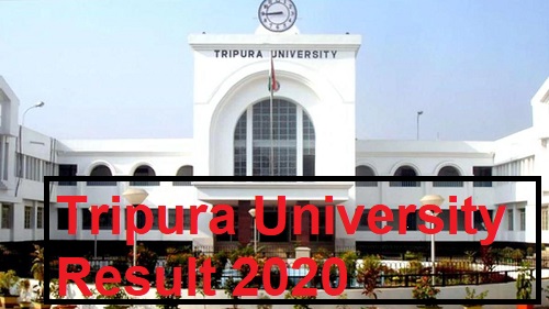 Tripura University Result 2020