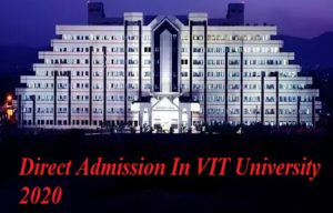 Direct admission in vit university