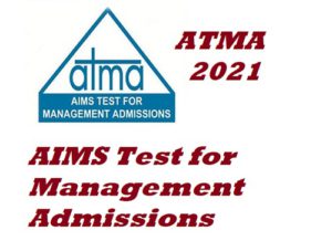 ATMA 2021 application form