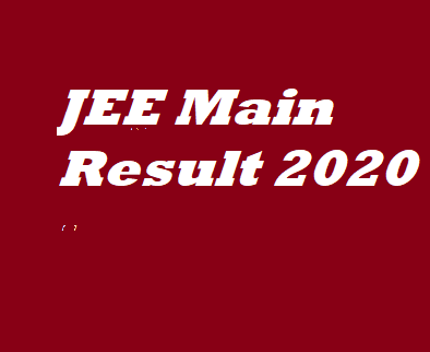 JEE main 2020 Result
