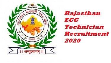 Rajasthan RSMSSB ECG Technician Recruitment 2020