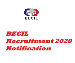 BECIL Recruitment 2020