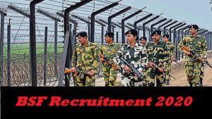 BSF Recruitment 2020