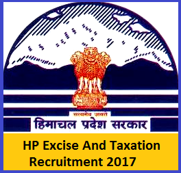Excise and Taxation Department HP Recruitment