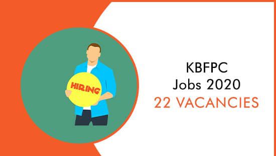 KBFPCL Recruitment 2020