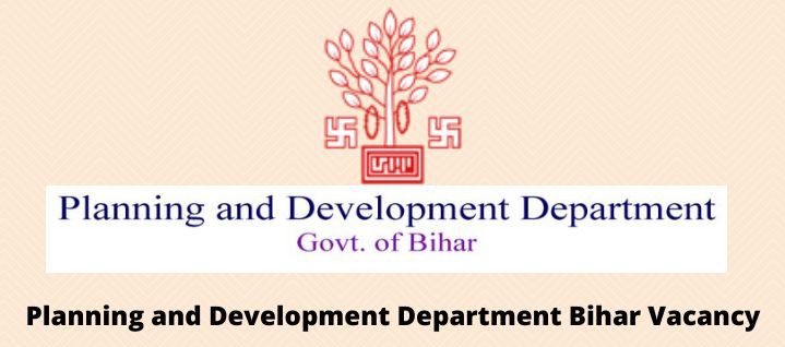 Planning and Dev. Dept. Bihar Recruitment 2020