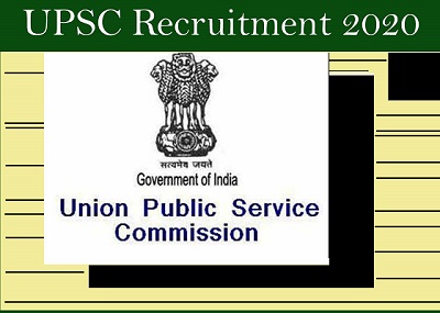 UPSC Recruitment 2020