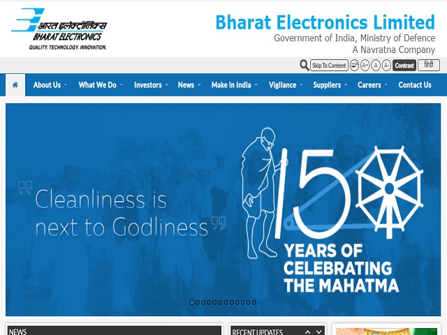 BEL Engineer Recruitment 2020