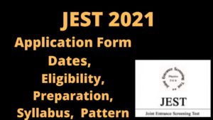JEST 2021 Details