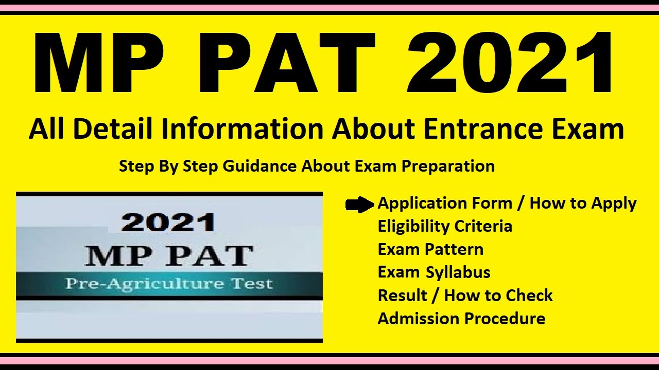 MP PAT 2021
