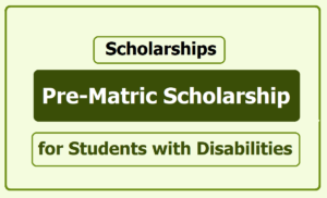 NSP: 2020-21 Post Matric Scholarship For Students With Disabilities