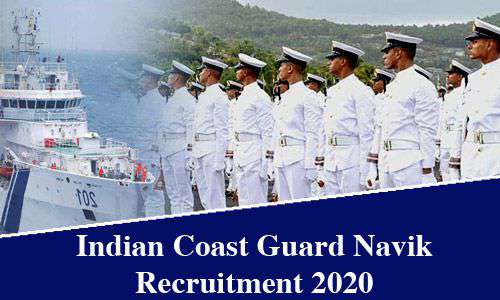 Coast Guard Navik GD Recruitment 2020