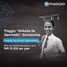 Piaggio Shiksha Se Samridhhi Scholarship 2020