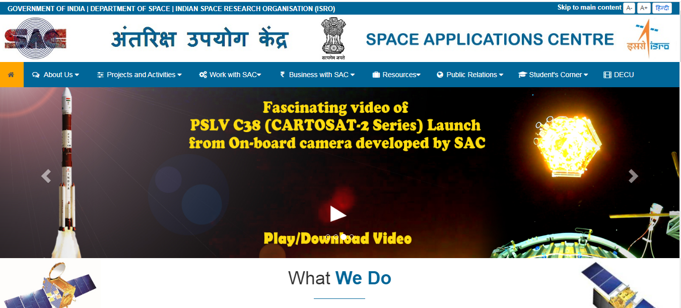 ISRO SAC Apprentice Recruitment 2020