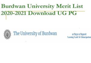 BU PG Merit List 2020