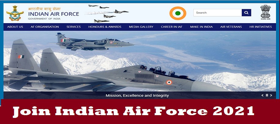 Join Indian Air Force 2021