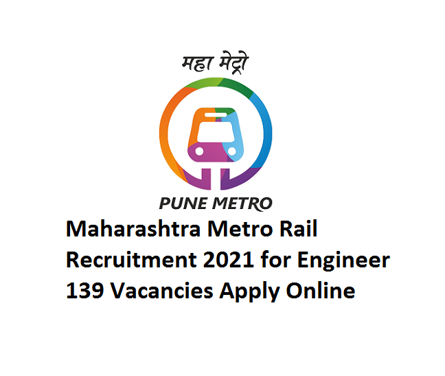 Maharashtra Metro Rail Recruitment 2020-21