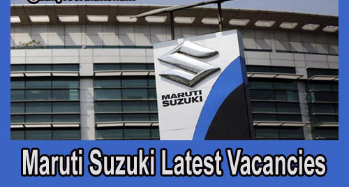 Maruti Suzuki Recruitment 2020