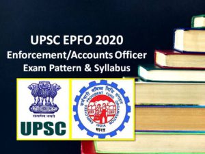 UPSC EPFO Exam 2021