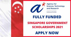 A-Star Graduate Scholarship, Singapore 2021