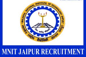 MNIT Jaipur Recruitment 2020