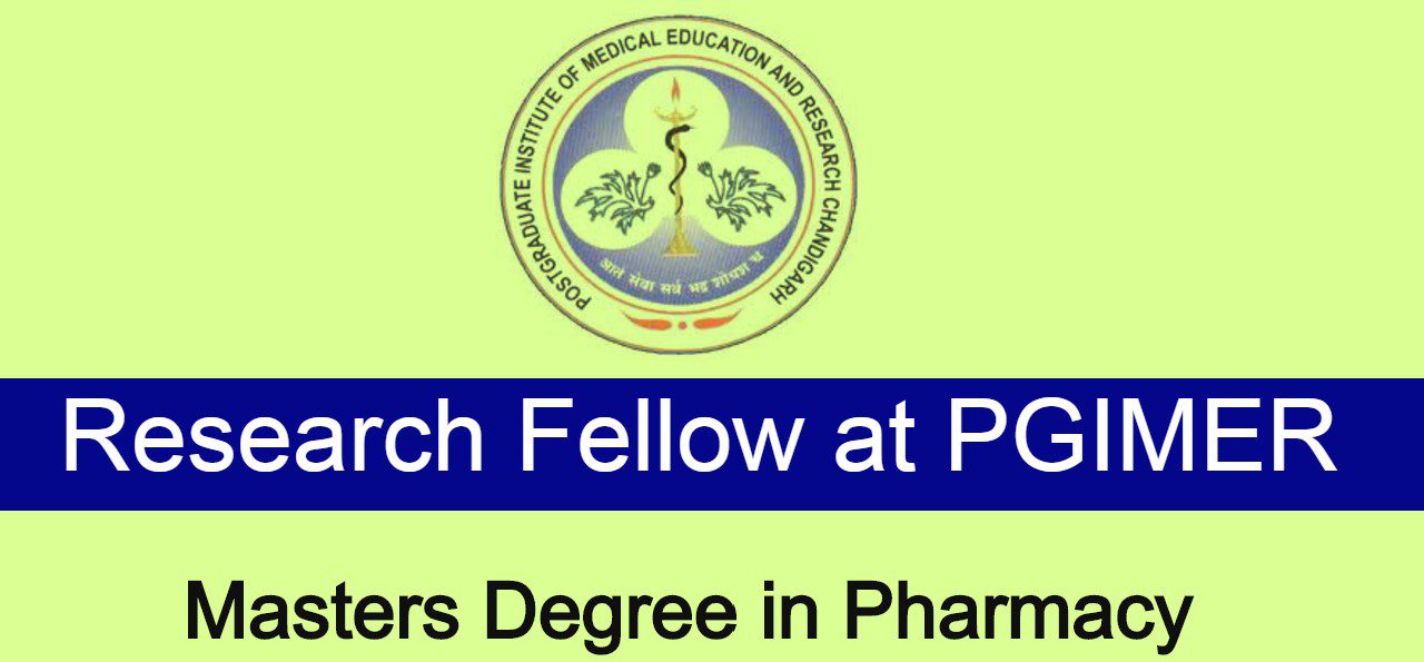 PGIMER Chandigarh Research Fellowship 2020