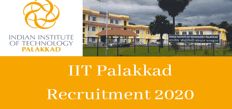 IIT Palakkad Department of Civil Engineering JRF 2020