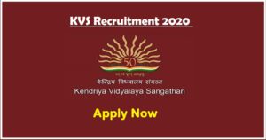 KVS Recruitment 2021