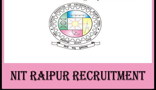 NIT Raipur Recruitment 2021
