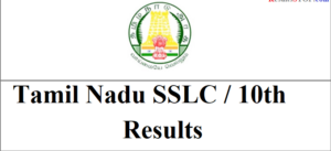 Tamil Nadu Class 10th Result Date 2021