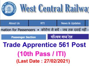 WCR Apprentice 2021