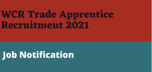 WCR Apprentice Notification 2021