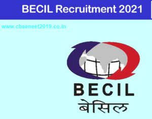 BECIL Recruitment 2021