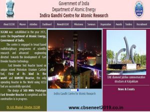 IGCAR Recruitment 2021