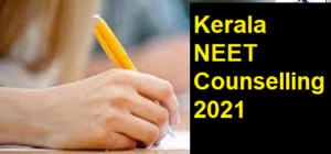 Kerala NEET Counselling 2021