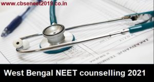 West Bengal NEET counselling 2021
