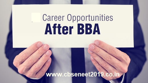 Career Opportunities after BBA In India