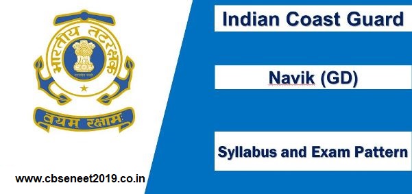Indian Coast Guard Navik GD Syllabus