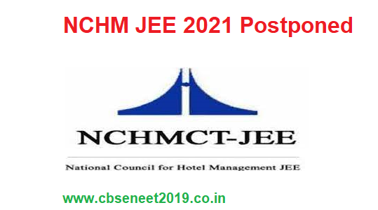 NCHM JEE 2021 exam Date