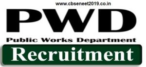 PWD Recruitment 2021