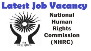 NHRC Recruitment 2021