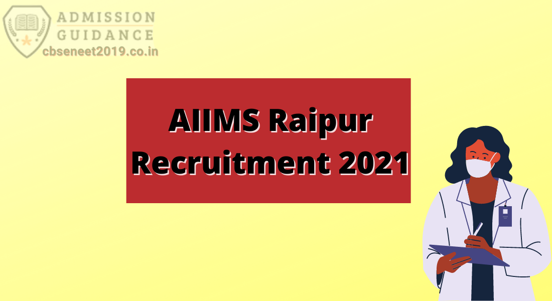 AIIMS Raipur Recruitment