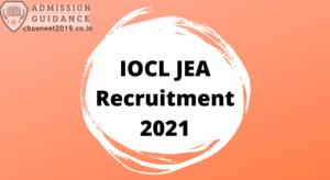 IOCL JEA Recruitment 2021