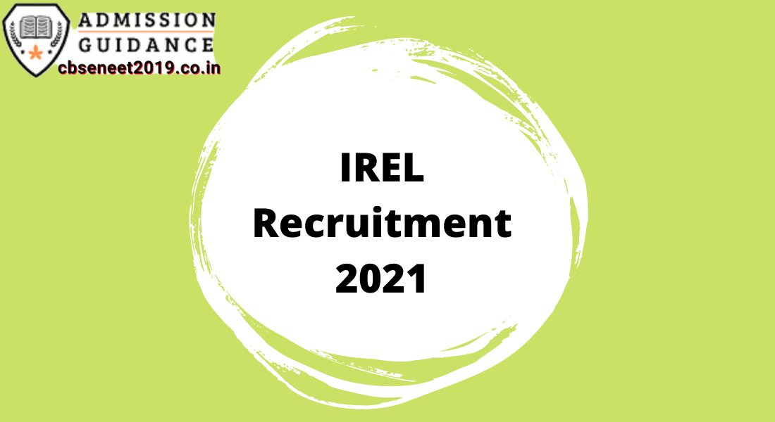 IREL Recruitment 2021
